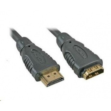 PREMIUMCORD predlžovací kábel HDMI na HDMI 5 m, pozlátené konektory