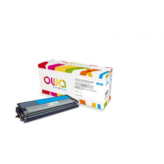 OWA Armor toner pre BROTHER HL L8250, 8350, DCP L8400, 8450, MFC L8650, 8850, 1500 strán, TN321C, modrá/cyan (TN-321C)