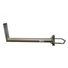 Držák antény na stožár s vinklem, galvanický zinek, délka 50cm Držák antény na stožár s vinklem, galvanický zinek, délka 50cm