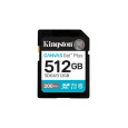 Kingston SDXC karta 512GB Canvas Go! Plus, R:200/W:160MB/s, Class 10, UHS-I, U3, V30