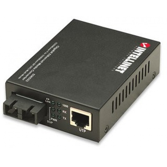Intellinet Gigabit Ethernet konvertor, 1000Base-T na 1000Base-SX (SC) Multi-Mode, 220m
