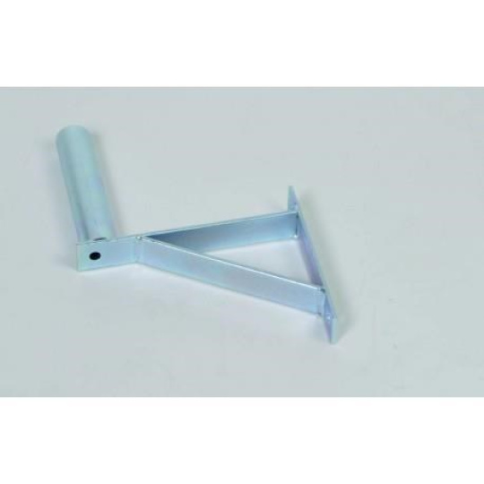 Držák antény na zeď se vzpěrou, galvanický zinek, délka 19cm Držák antény na zeď se vzpěrou, galvanický zinek, délka 19cm