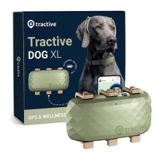 Tractive GPS DOG XL – sledování polohy a aktivity pro psy - zelený