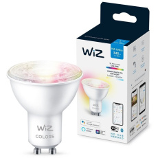PHILIPS WiZ Colors 50W GU10 - stmívatelná, nastavitelná teplota barev, barevná PHILIPS WiZ Colors 50W GU10 - stmívatelná, nastavitelná teplota barev, barevná