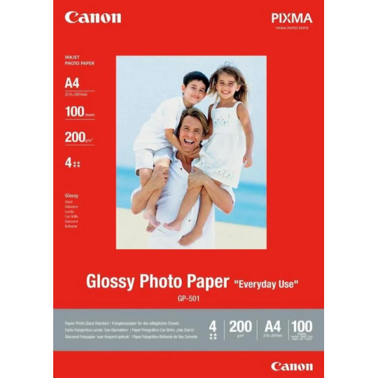Canon PAPIER BJ MEDIA GP-501 A4 100 LISTOV