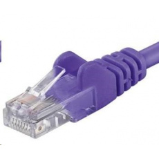 PREMIUMCORD Patch kábel UTP RJ45-RJ45 CAT5e 5m fialový