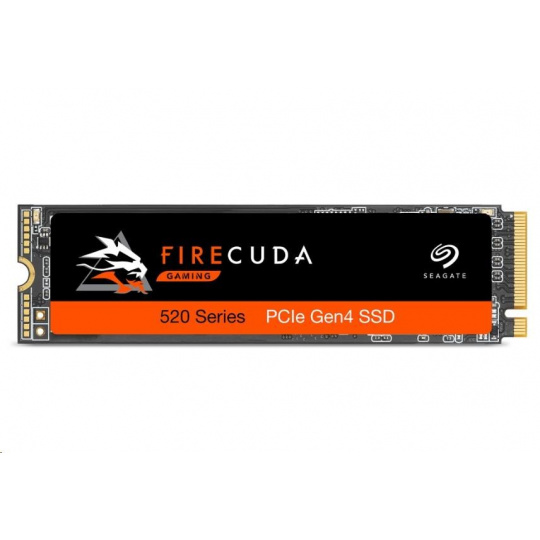 SEAGATE FIRECUDA 520 SSD 500GB M.2 PCIe Gen4 ×4, NVMe 1.3, (R:5000/W:2500MB/s)