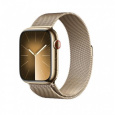 APPLE Watch Series 9 GPS + Cellular 45mm Gold Stainless Steel Case with Gold Milanese Loop