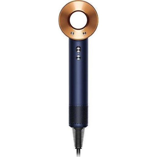 Dyson Supersonic HD07 T3/T4 fén, 1600 W, 3 rychlosti, 4 teploty, koncentrátor, pruská modrá/měděná Dyson Supersonic HD07 T3/T4 fén, 1600 W, 3 rychlosti, 4 teploty, koncentrátor, pruská modrá/měděná