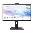 MSI PC AiO Modern AM273QP AI 1UMG-424XEU, Ultra 7 155H, 27" WQHD, Anti-Glare, 16GB, 1TB SSD, N/A, No OS, Black