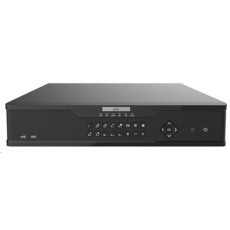 Uniview NVR, 32 kanálov, H.265, 8x HDD, 12Mpix (384Mbps/384Mbps), HDMI+VGA Full HD, (N+1), ONVIF, 3x USB, audio